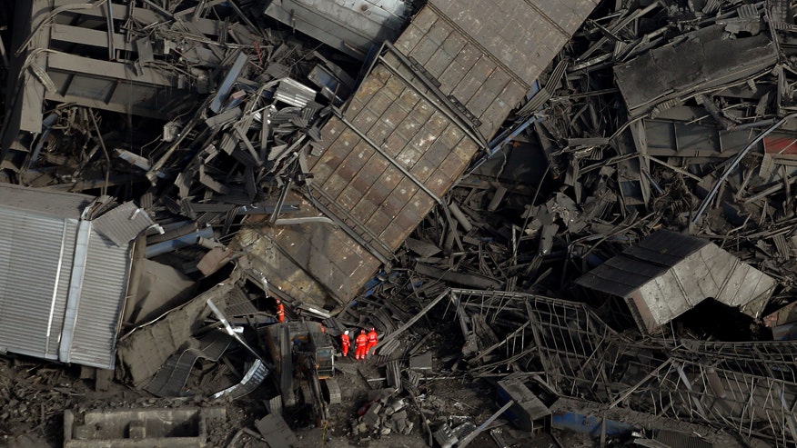 Fire chief: 3 missing in British power plant collapse likely dead | Fox ...