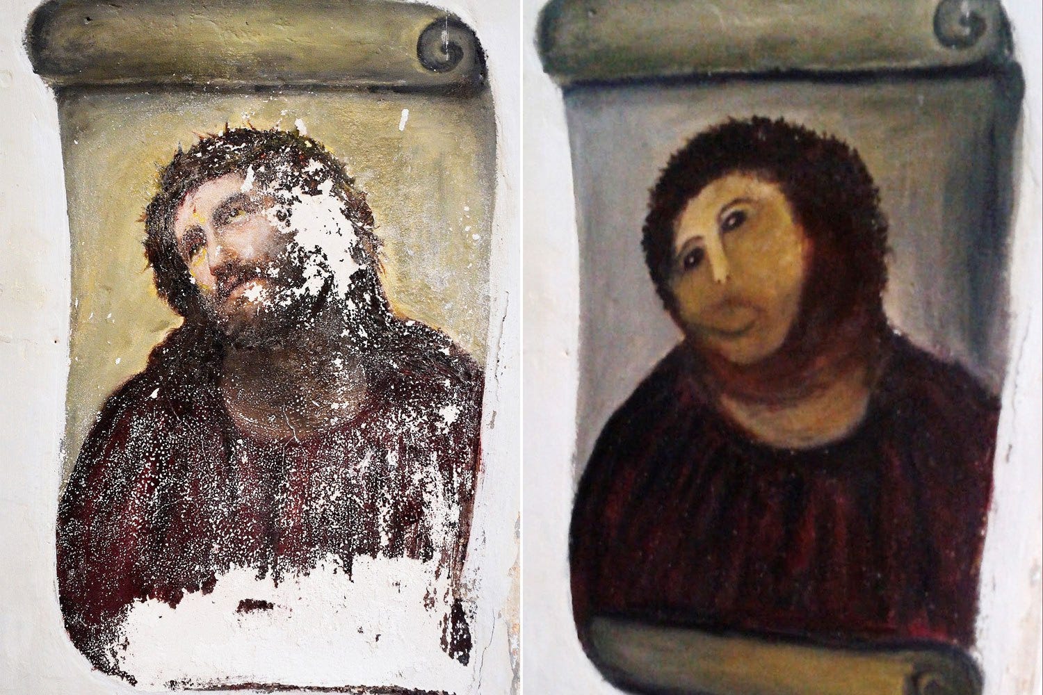 Infamous botched Jesus painting now a big tourist draw | Fox News