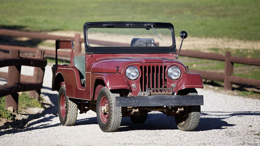Ronald Reagan's classic Jeep visits Washington