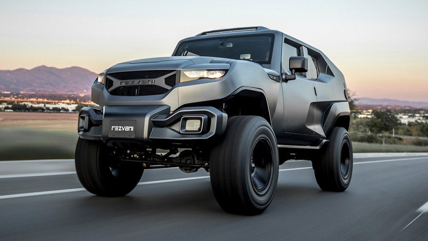 Discover the TANK 2020 from Rezvani : the armored SUV with 1000 hp - THE  MILLIARDAIRE