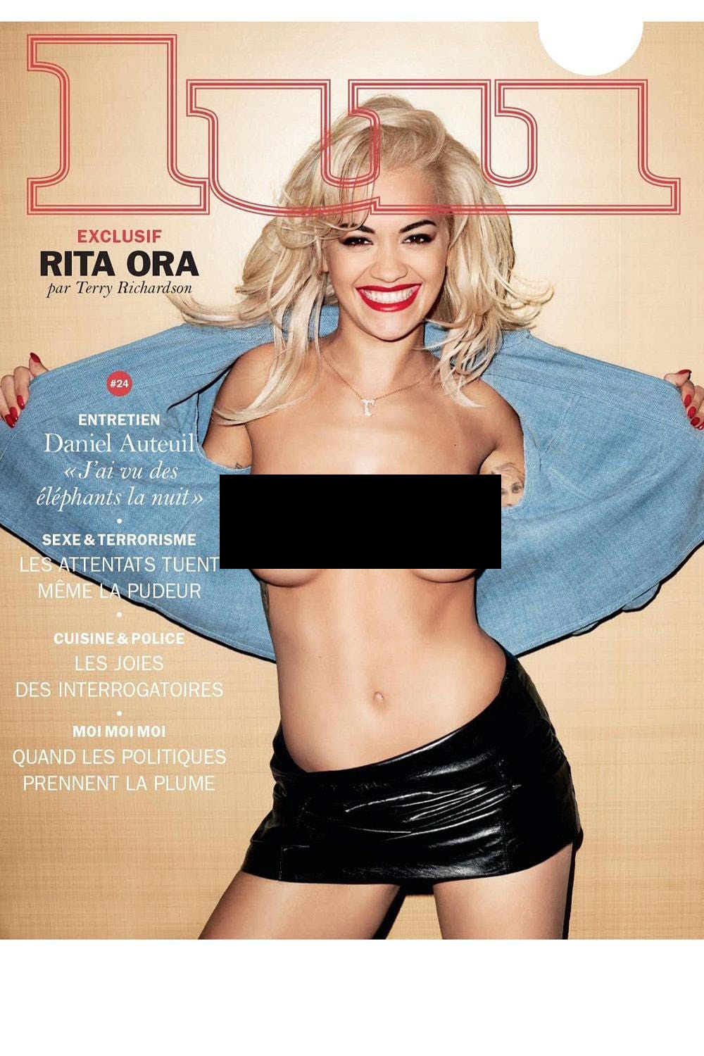 Rita Ora poses topless on French magazine cover | Fox News