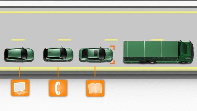 Volvo Develops an Automated 'Road Train'