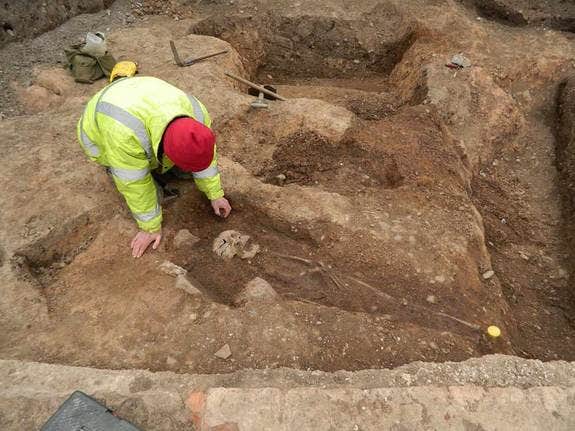 Again? Ancient Roman cemetery found under parking lot