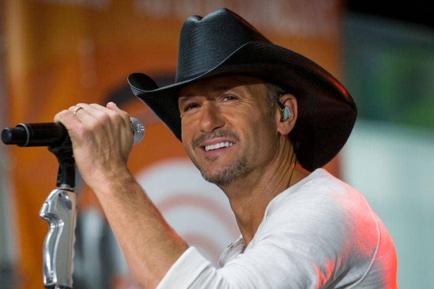 Tim McGraw, American country singer, '1883' actor, and Grammy Award winner through the years