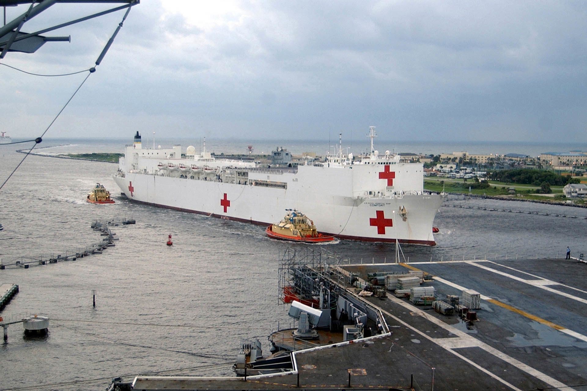 USNS Comfort is the world's biggest hospital ship Fox News