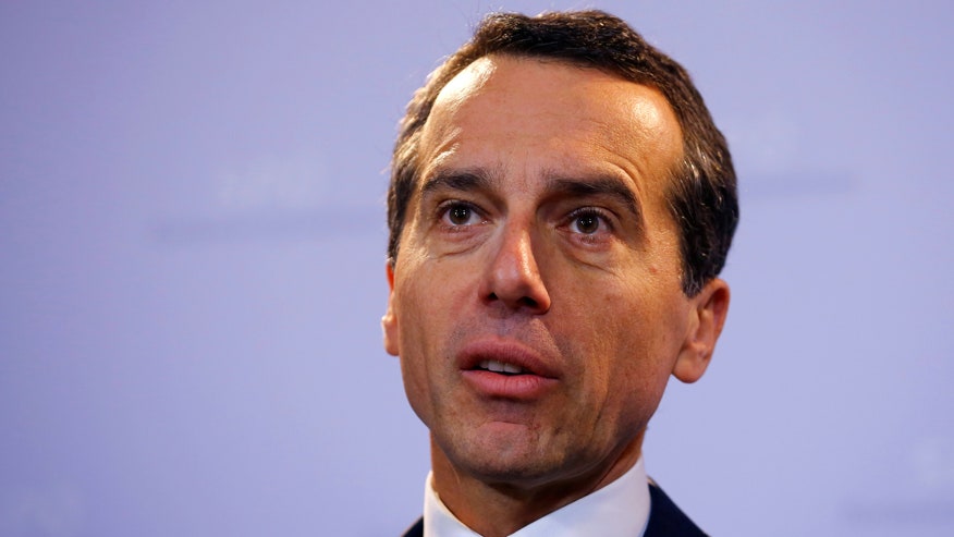 Austria's chancellor invokes country's role in Holocaust