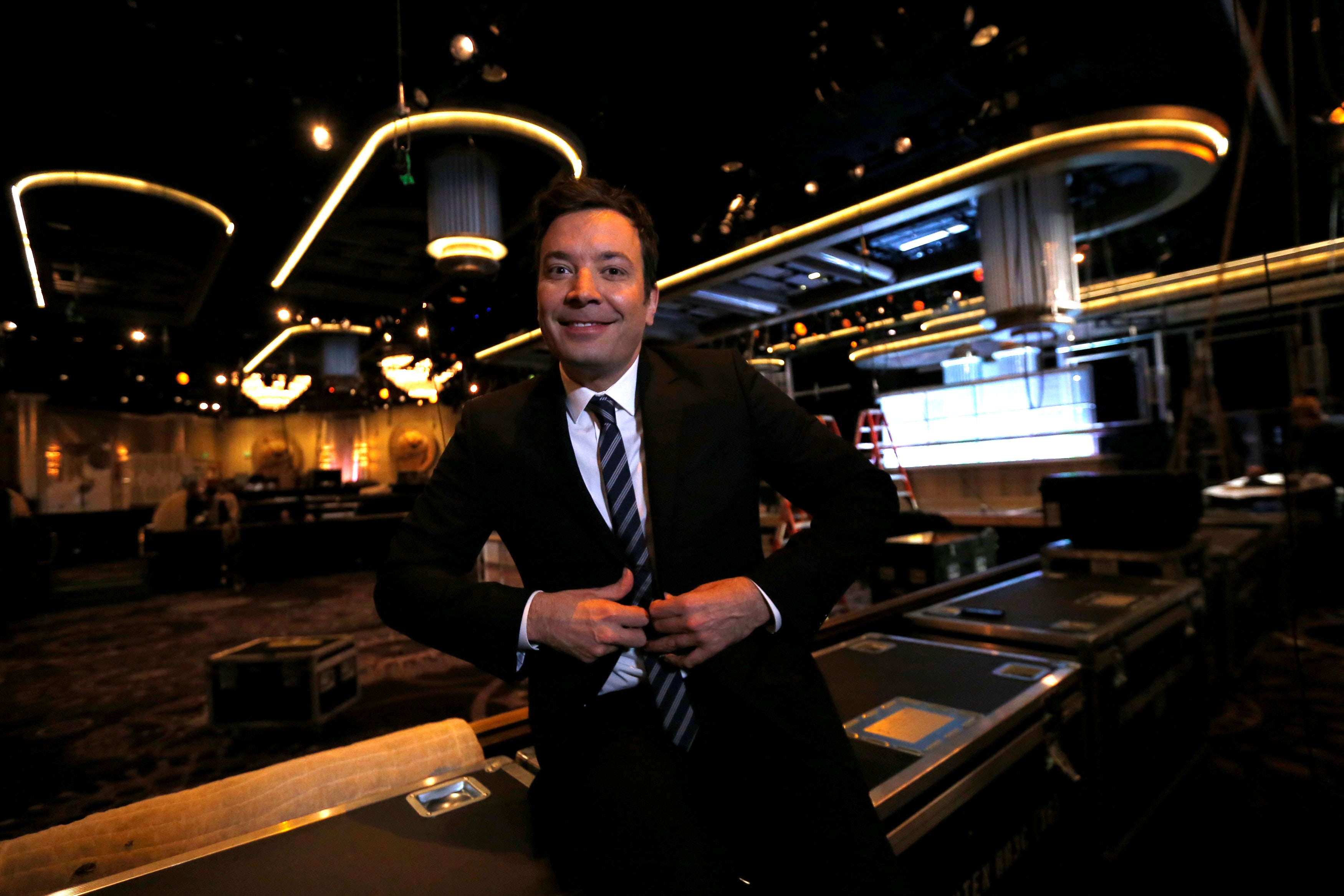 Technical glitch mars Jimmy Fallon's Golden Globes monologue