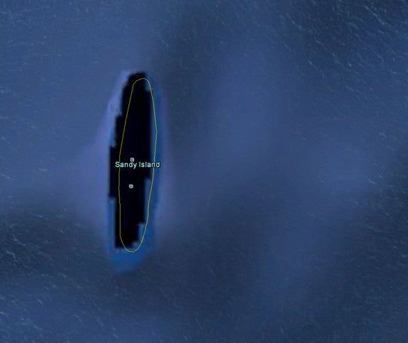 Google's phantom island may have 19th-century roots