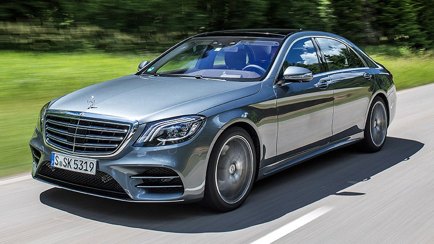 The 2018 Mercedes-Benz S-Class is a very smart car
