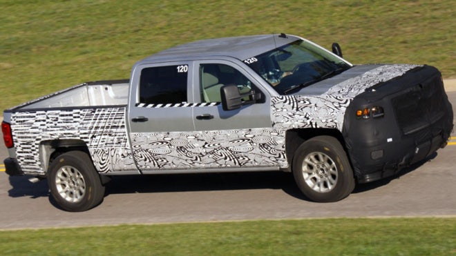 Chevrolet Silverado Shown Nearly Naked