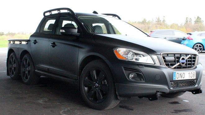Volvo's custom six-wheel pickup