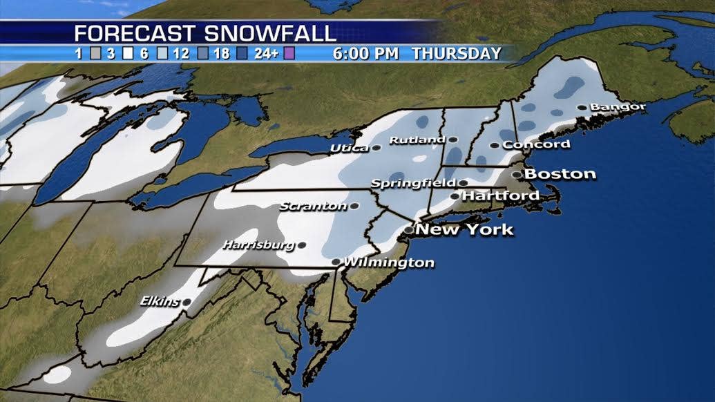 Winter storm may bring over a foot of snow to the Northeast | Fox News