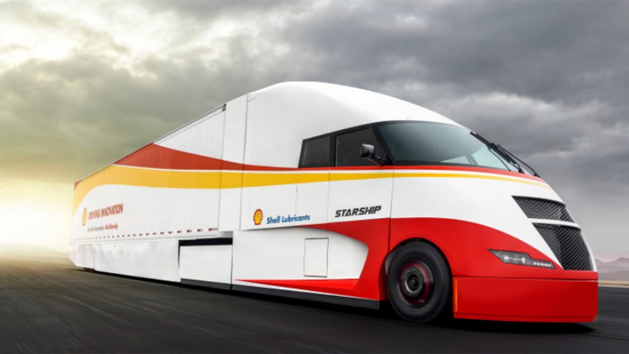 Shell Starship Aims To Be The Most Fuel-efficient Tractor Trailer Ever ...