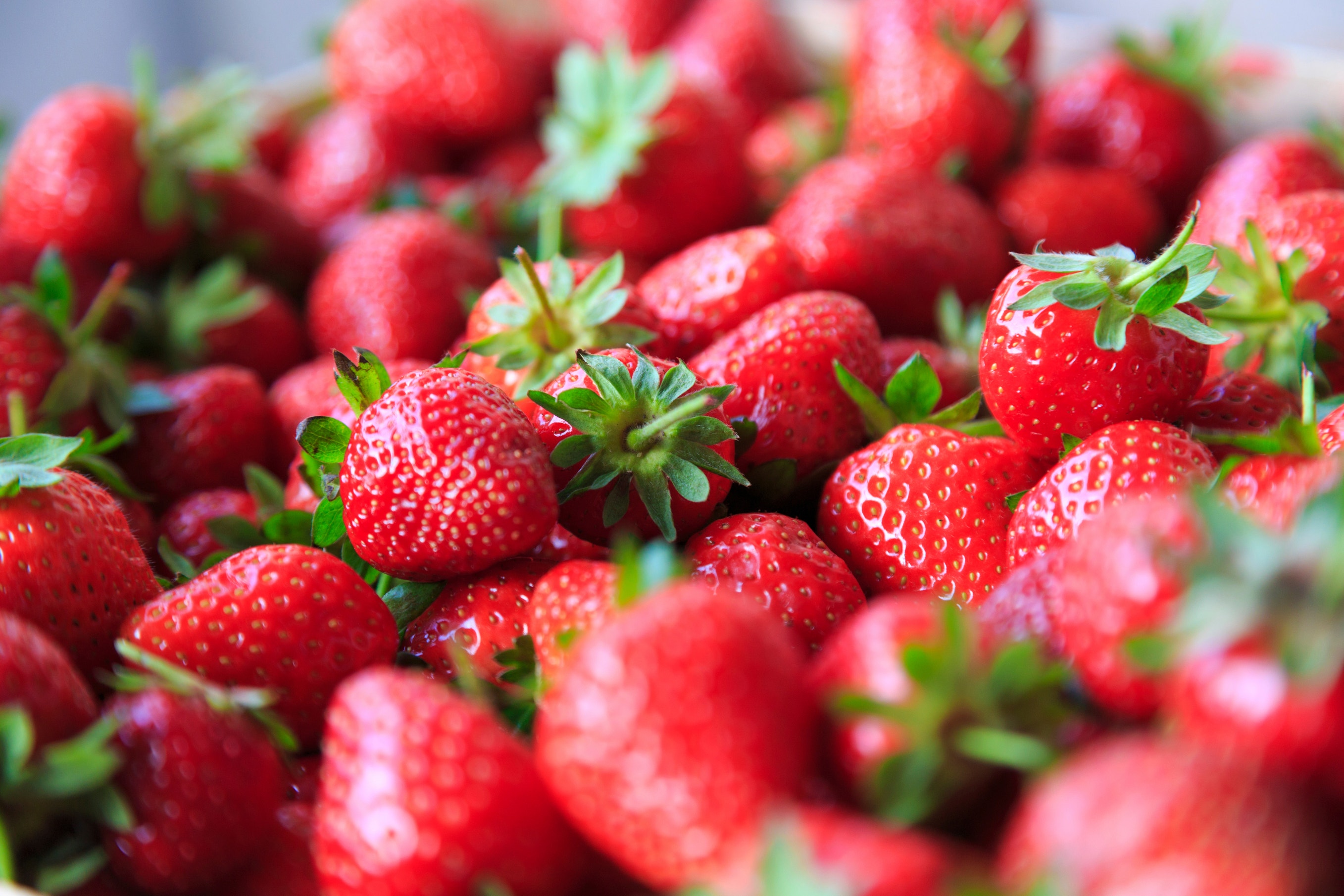 Frutas con semillas por fuera