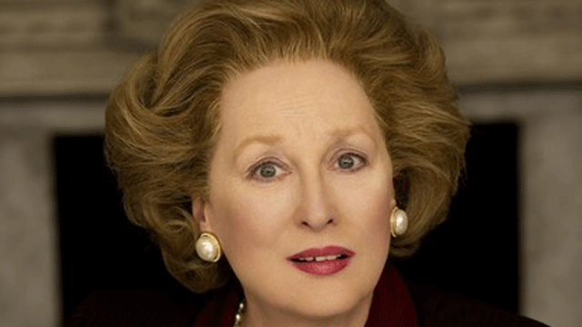 Meryl Streep as former British Prime Minister Margaret Thatcher in the film "The Iron Lady." (Reuters)