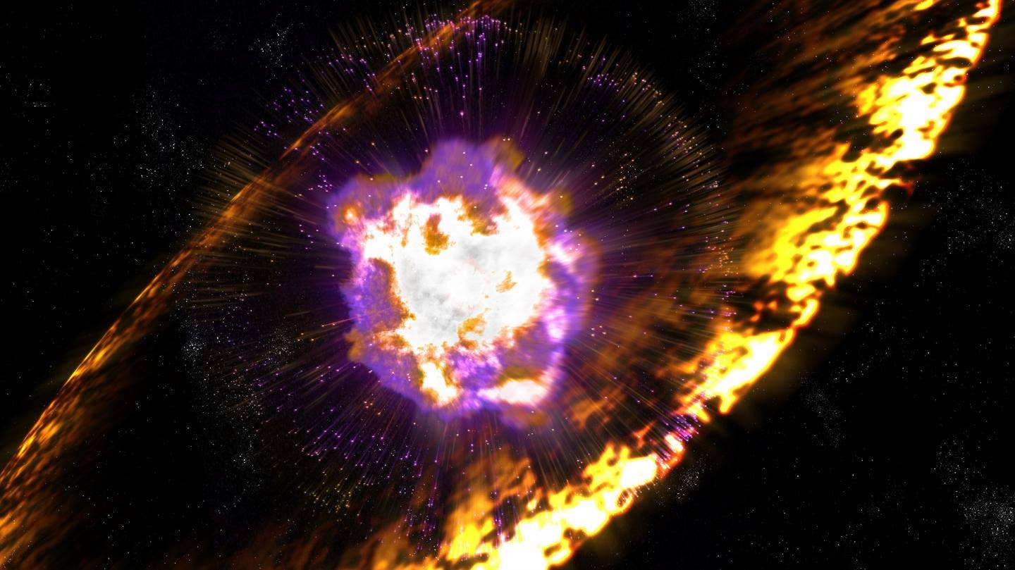 Exploding stars leave radioactive clues beneath Earth's oceans