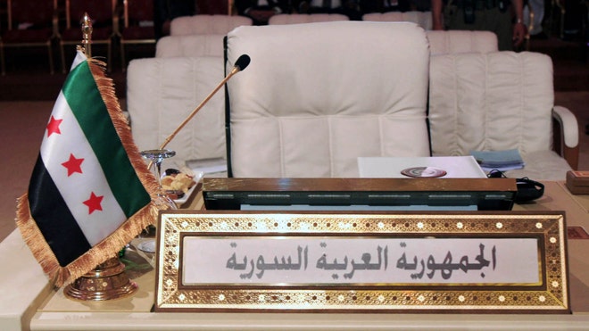 Rebel Leaders Take Syria's Seat At Arab League Summit In Blow To Assad ...