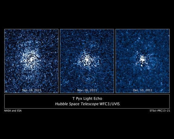 Teleskop Hubble memata-matai ledakan besar di bintang jauh