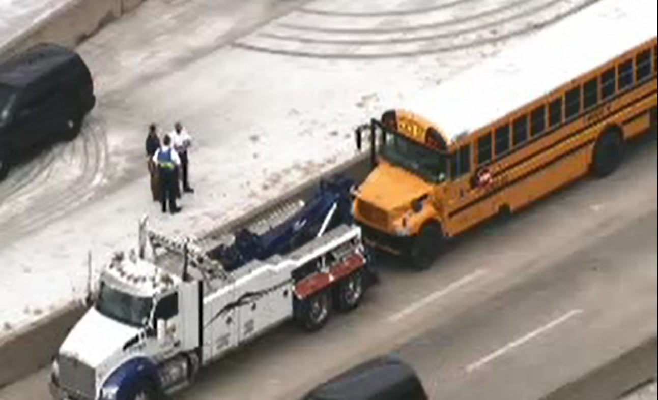 Dozens Of Houston-area Students Hospitalized After 2 School Buses Crash ...