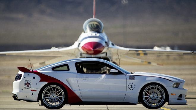 U.S. Air Force Thunderbirds edition Mustang sells for $398K