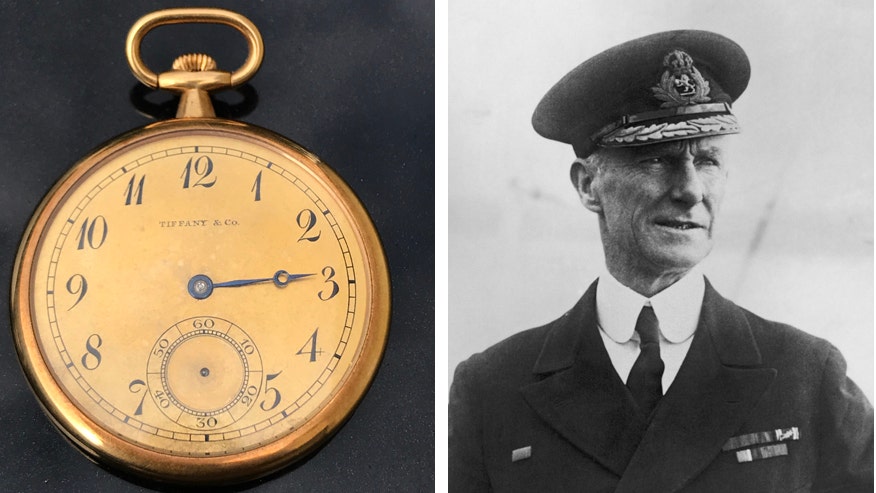 Titanic Rescuer's Gold Tiffany Pocket Watch Up For Auction | Fox News