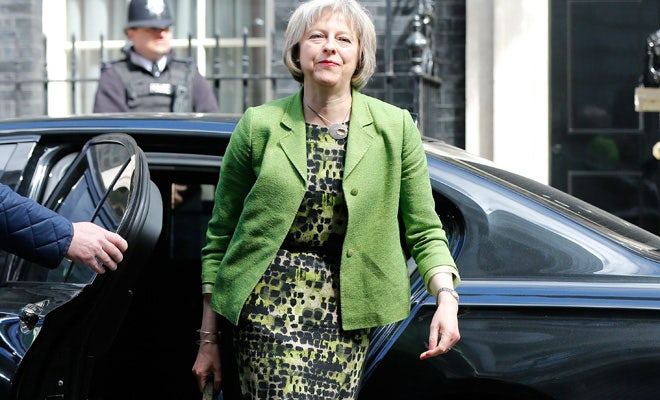 Who is Theresa May?