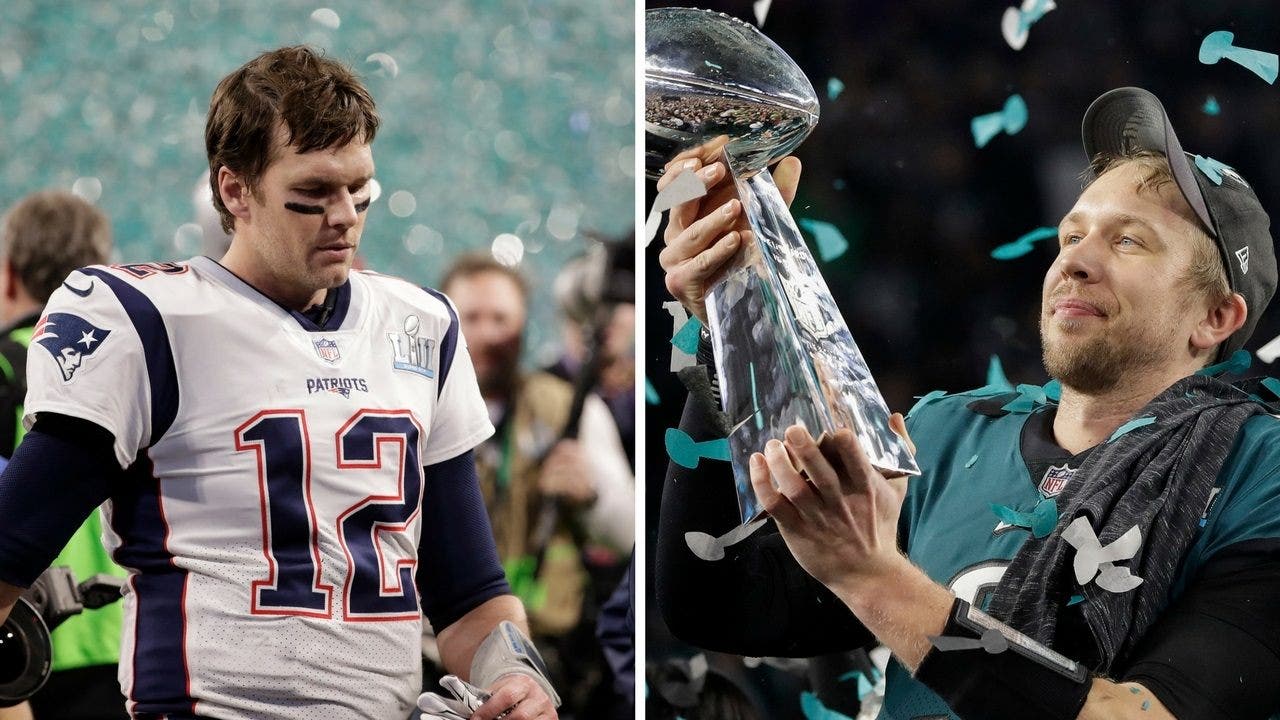 Tom Brady snubs Nick Foles handshake after losing Super Bowl 52