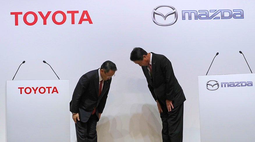 Toyota and Mazda to build $1.6 billion factory in the United States
