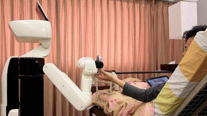 Toyota robot ready to help around the house