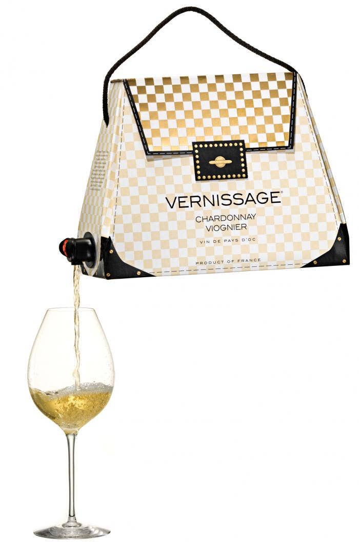 vernissage wine bag