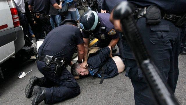 Wall Street Protesters, Police Clash in New York, Denver