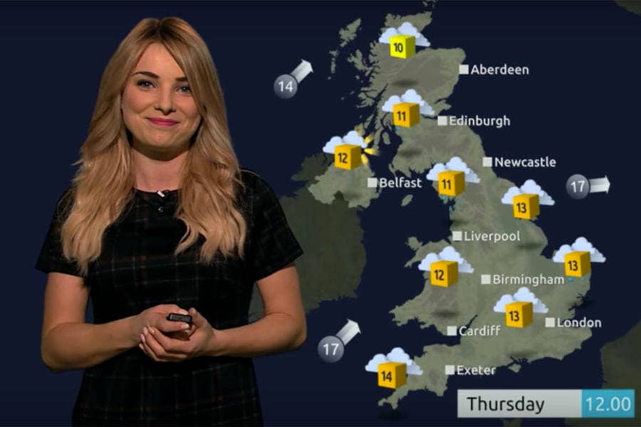 Watch British weather-person deliver an awesome 'Star Wars' themed ...