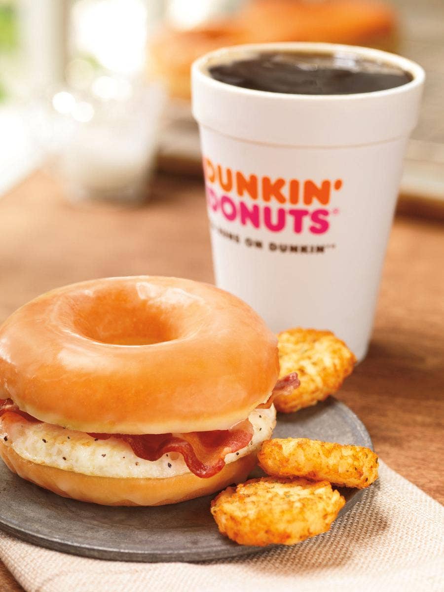 Dunkin’ Donuts to use fewer ingredients in egg patty for breakfast ...