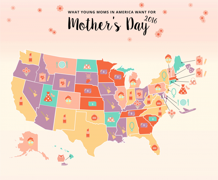 The Mother's Day Gifts Moms Want, According to a StatebyState Survey