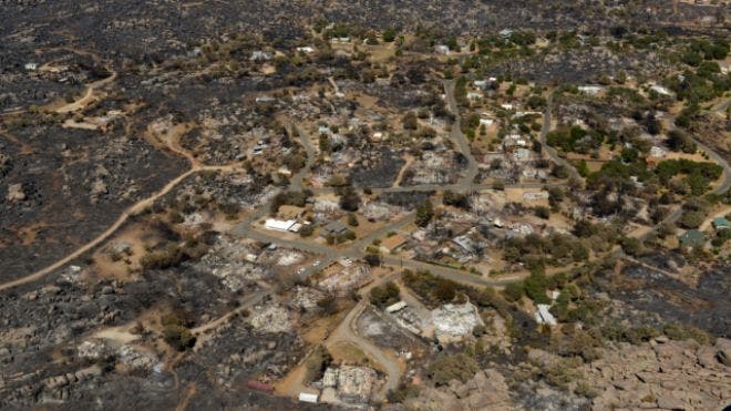 Гранитная гора фото с места Feds deny Arizona's request for disaster relief funds to help wildfire victims F