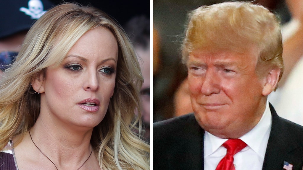 Read more about the article Trump lawyer says he left subpoena for Stormy Daniels ‘at her feet’