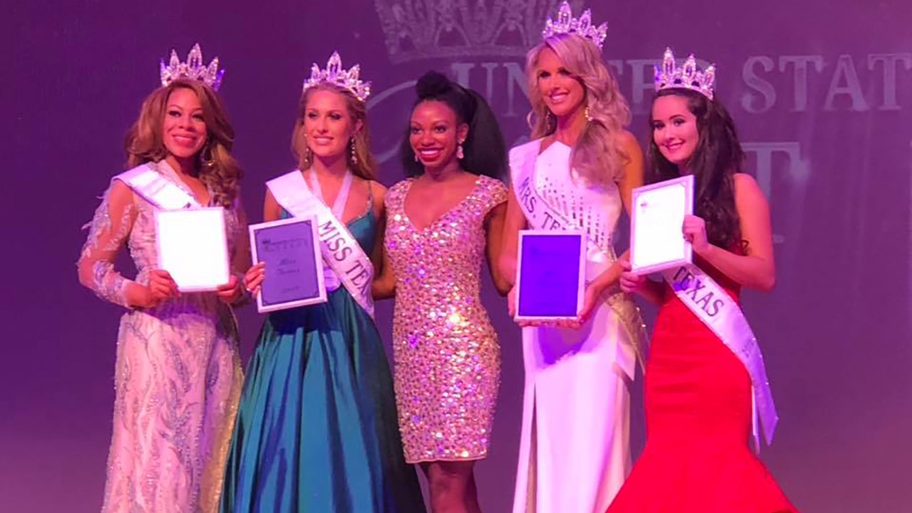 Police colleagues congratulate K9 officer, 30, crowned Mrs. Texas