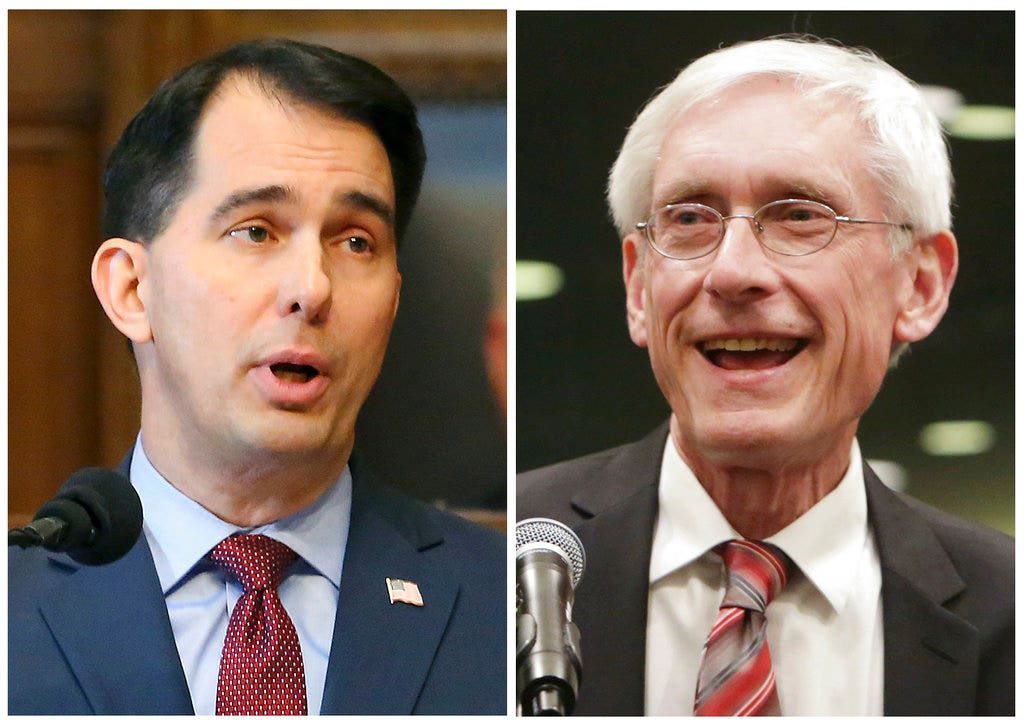 Scott Walker concedes to Democrat Tony Evers in Wisconsin gubernatorial race