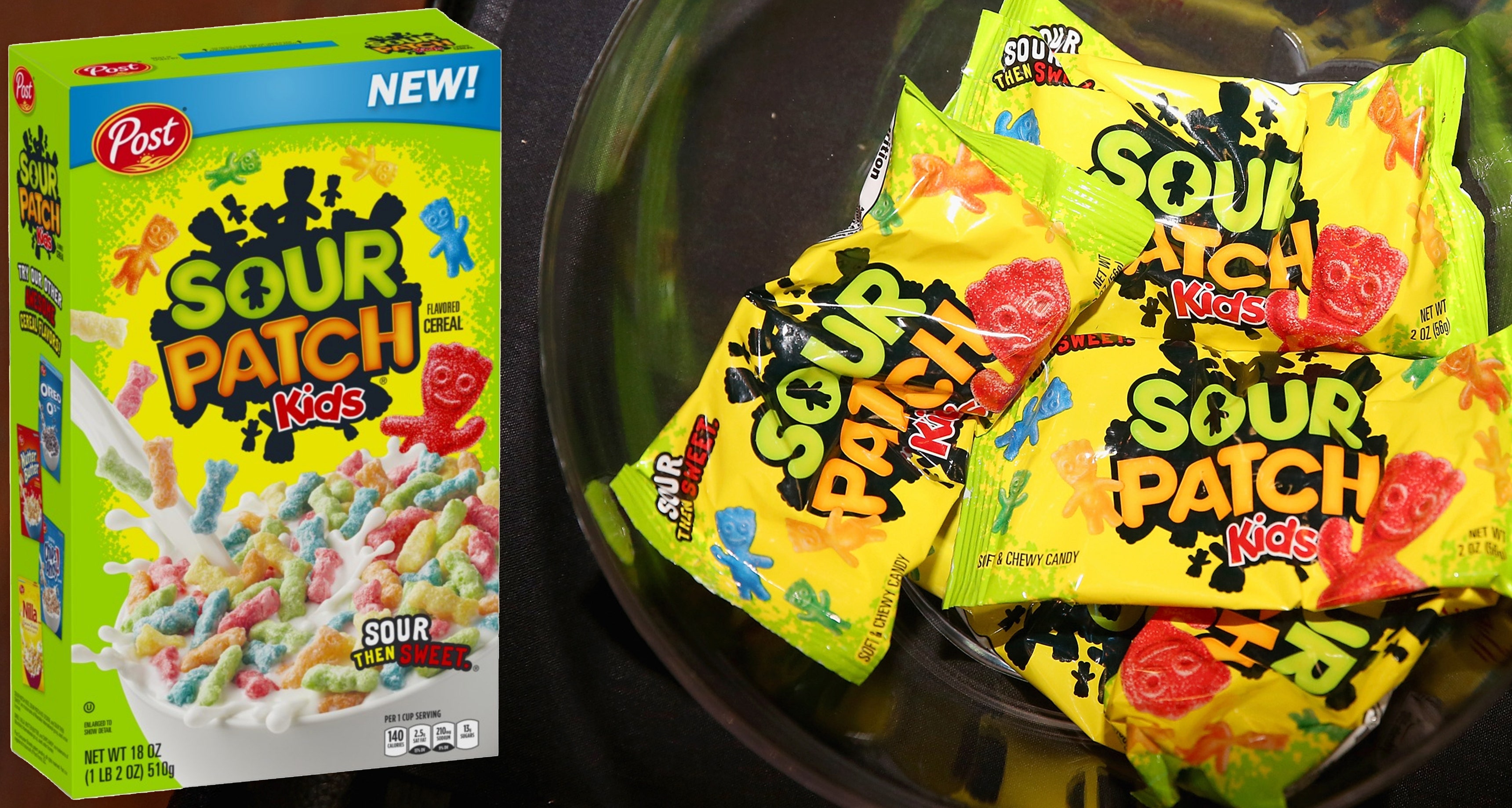 Introducing Sour Patch Kids® Flavored Cereal - Post Consumer Brands