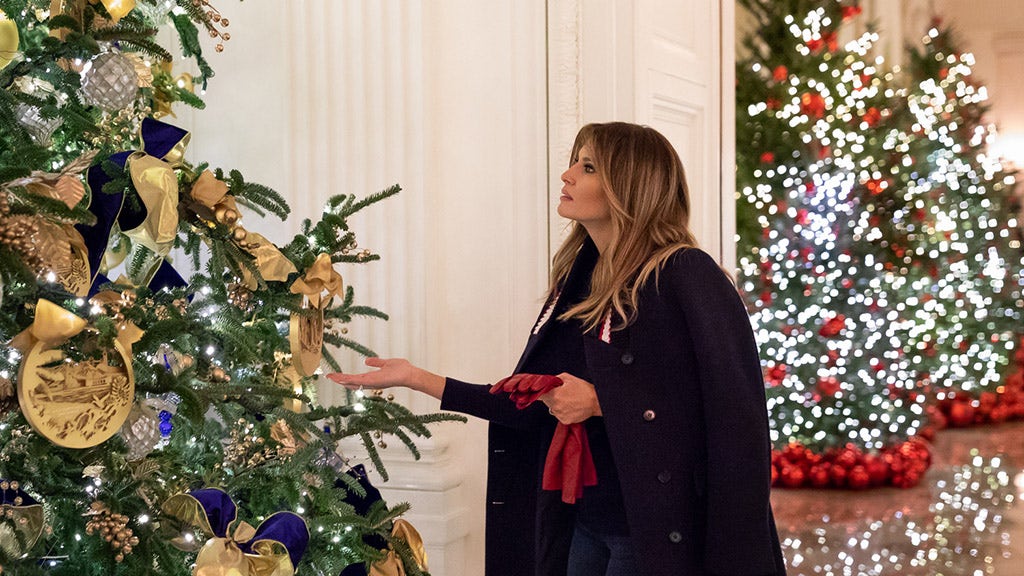 FOX NEWS: Melania Trump brushes off Christmas decoration critics: 'I think they look fantastic'