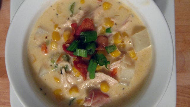 Spicy Chicken Corn Chowder