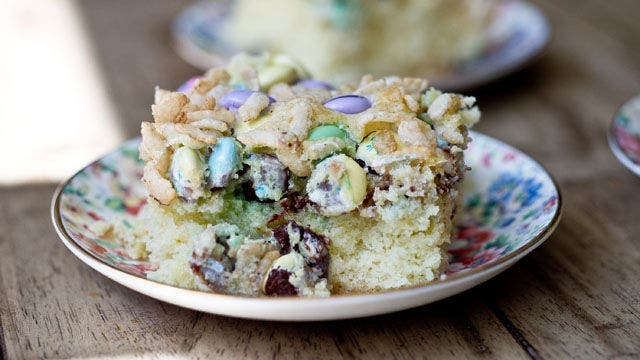 Magic Cake Bars for Easter