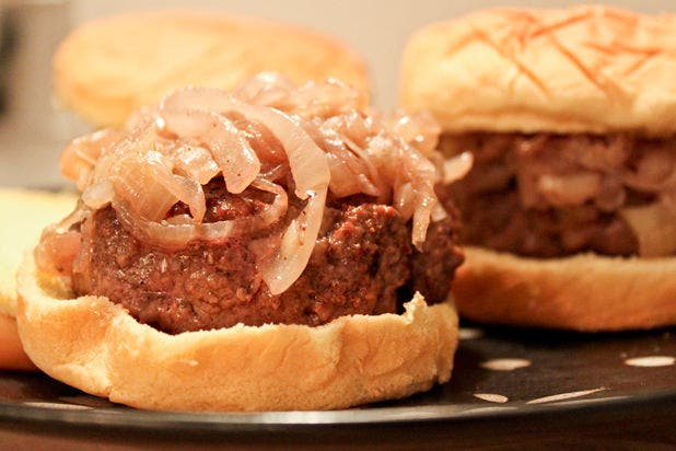 Juicy Lucy Hamburger