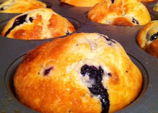 Lemon Blueberry Muffins