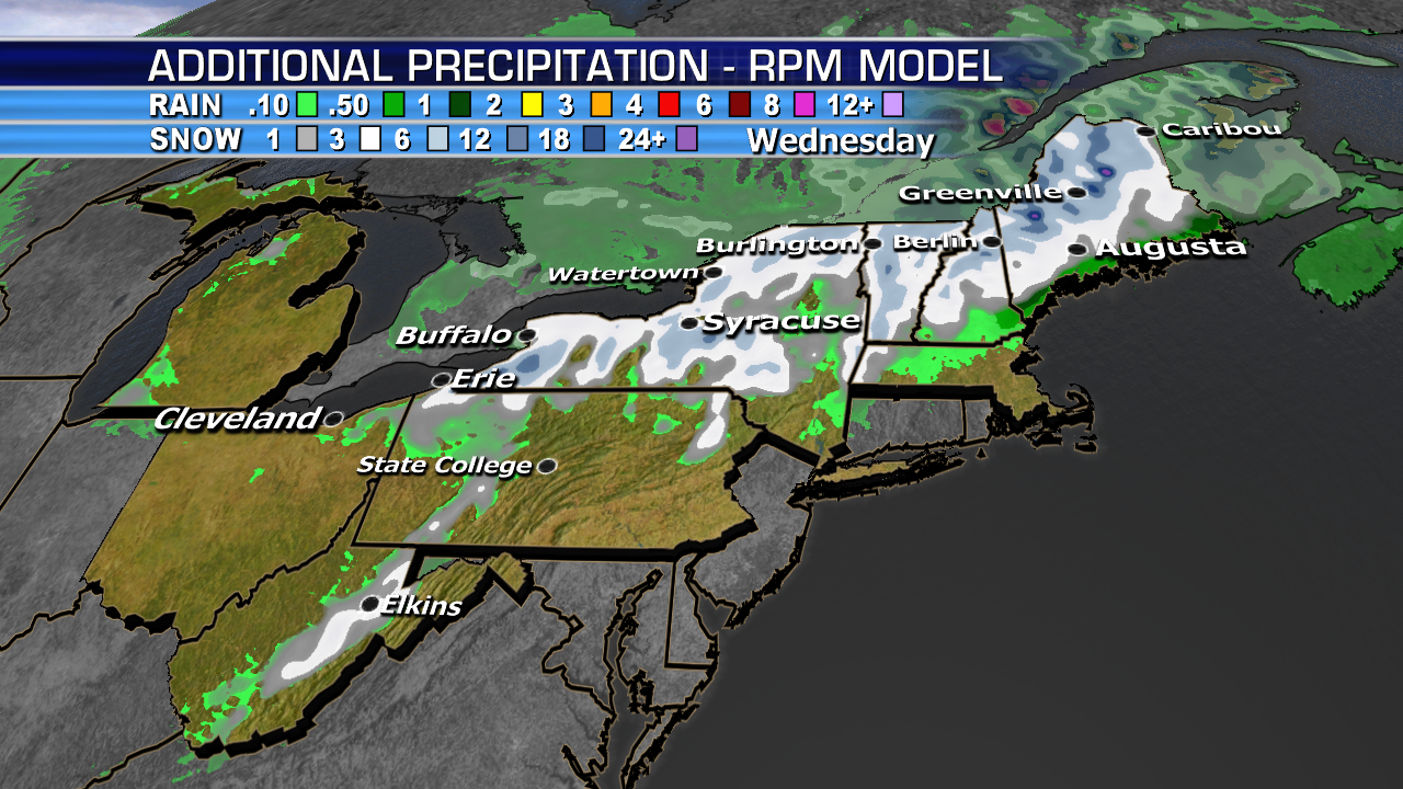 Heavy snow hits New England, Great Lakes and Sierra Nevada range | Fox News