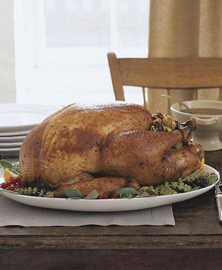 Roast Turkey with Madeira Pan Gravy