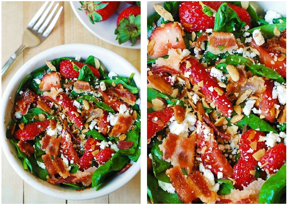 Spinach Salad with Honey Balsamic Vinaigrette and Strawberries Fox News