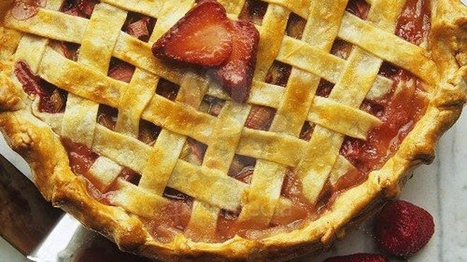 Strawberry-Rhubarb Pie