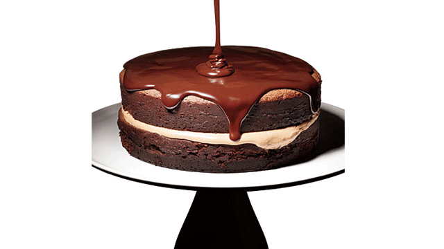 Triple-Chocolate Cake