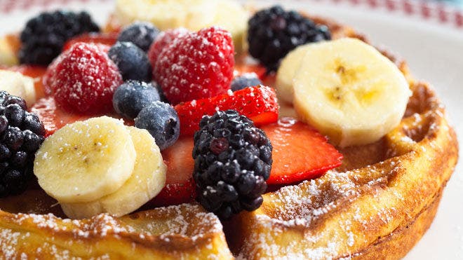 Orange-Lemon Waffles